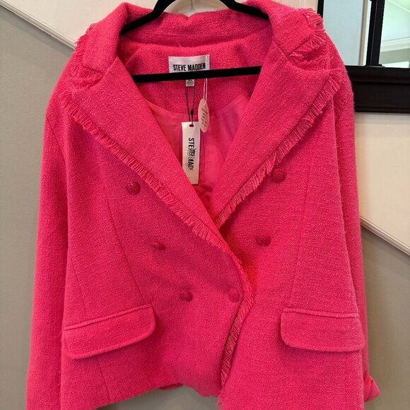 Steve Madden Pink Blazer - Picture 3 of 4